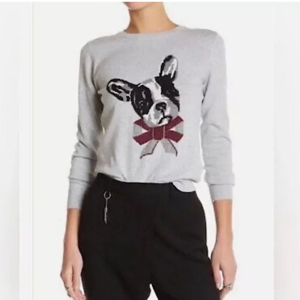 Ted Baker Gray Knit Top